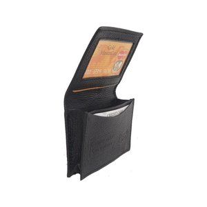 Genuine Cowhide Mini Card RFID Wallet  #8567R